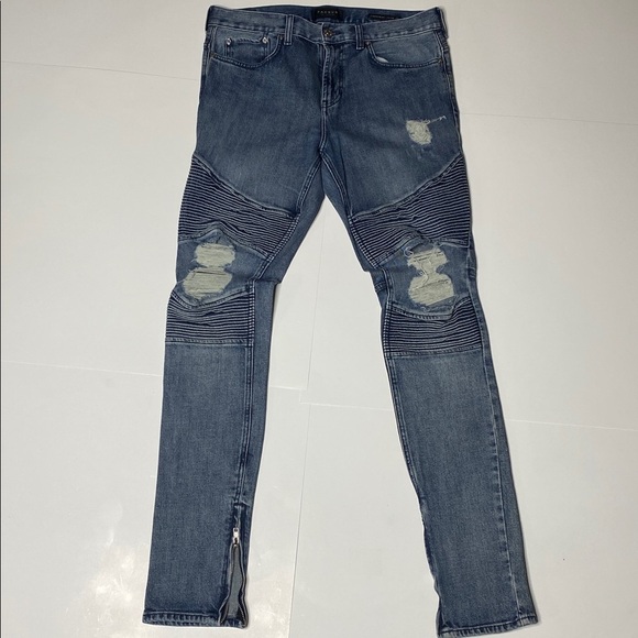 PacSun Denim Moto Skinny’s - Picture 4 of 10